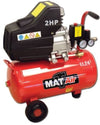 COMP MATAIR 1.5KW/2HP 24L 220V DD