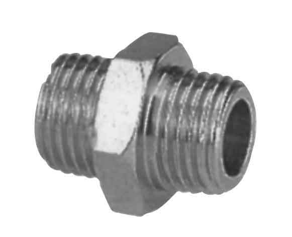 ANI NIPPLE DOUBLE  1/4X1/4"MALE 33/904