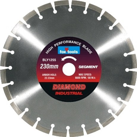 BLADE FOX DIAM SEG 230MM PROMO 10PC