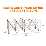 BORA Centipede 1200x2400 with X-Cups, Clamps & Bag | CK15S