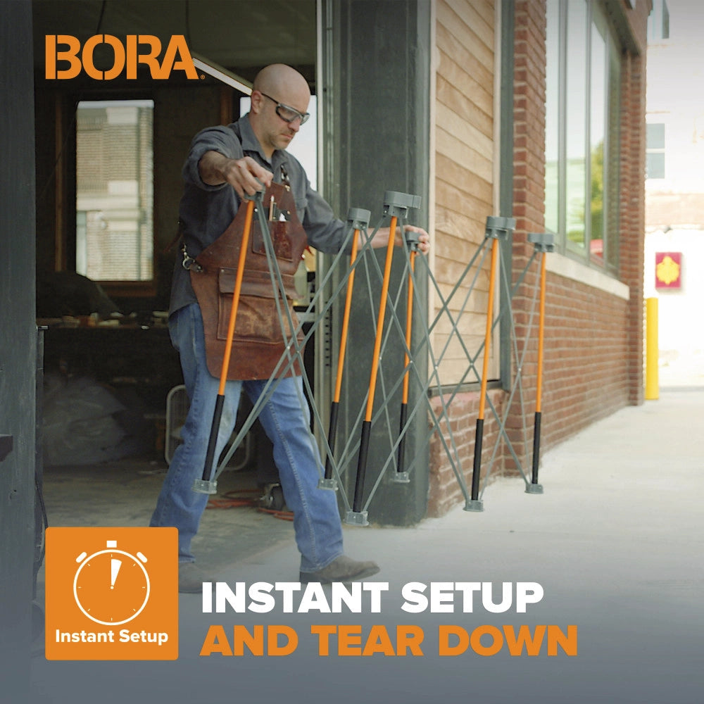 BORA Centipede 600x1200 with X-Cups, Clamps & Bag | CK6S