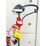 Multipurpose Scissor Cable Lockout Red –