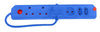 MULTIPLUG  6WAY 3X16A,2X5A,1XSCH BLUE