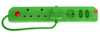 MULTIPLUG 6WAY 3X16A,2X5A,1XSCH GREEN