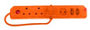 MULTIPLUG  6WAY 3X16A,2X5A,1XSCH ORANGE