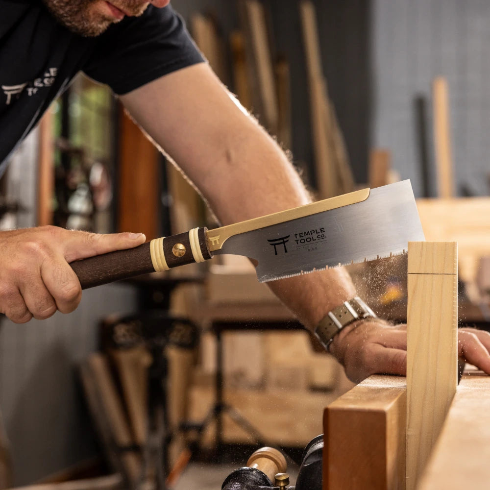 Temple Tool Dozuki Pull Saw | Fine Universal-Cut | 150mm