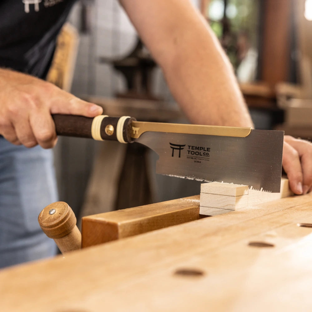 Temple Tool Dozuki Pull Saw | Fine Universal-Cut | 150mm