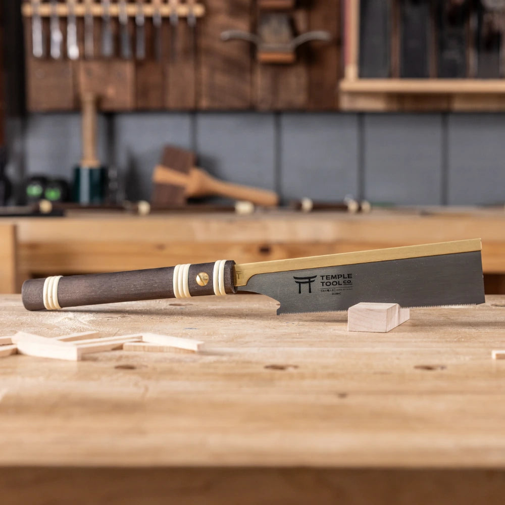 Temple Tool Dozuki Pull Saw | Ultra-Fine Crosscut | 180mm