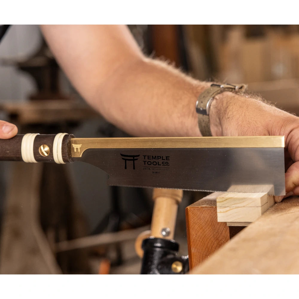 Temple Tool Dozuki Pull Saw | Ultra-Fine Crosscut | 180mm