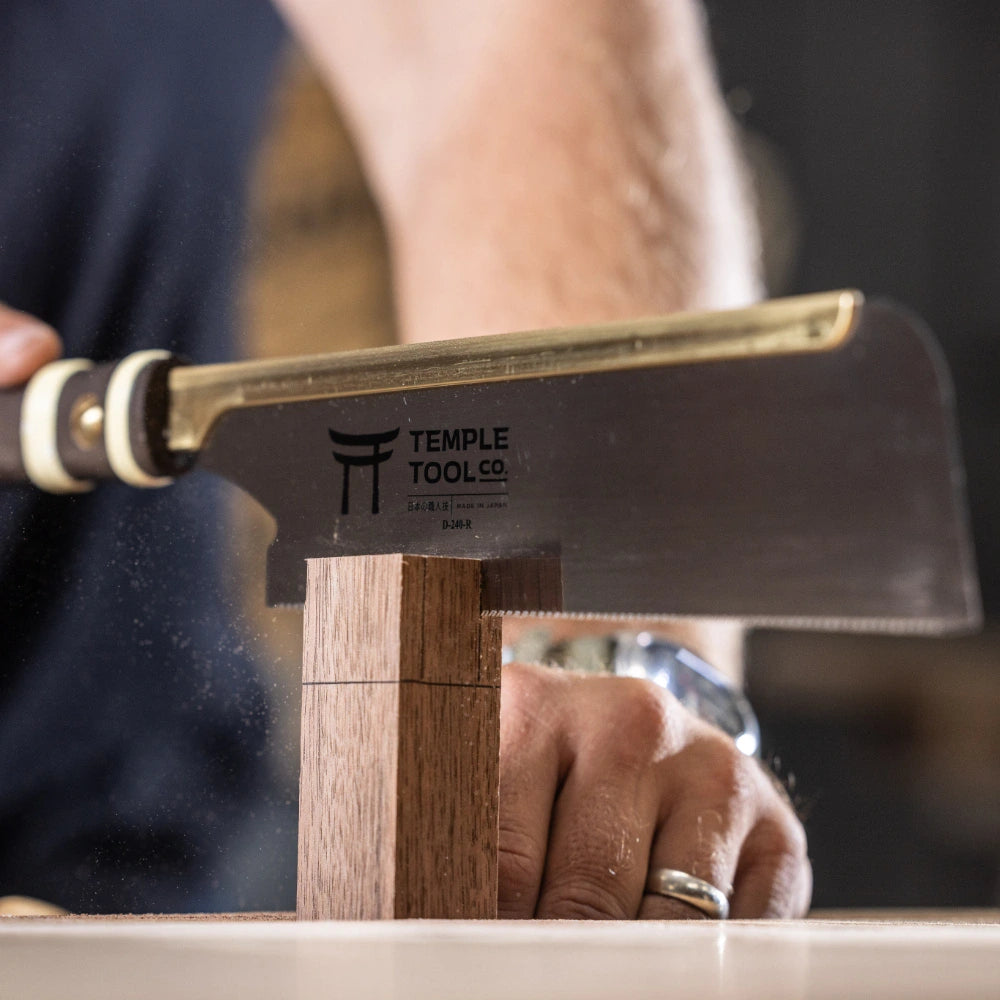 Temple Tool Dozuki Pull Saw | Fine Rip-Cut | 240mm