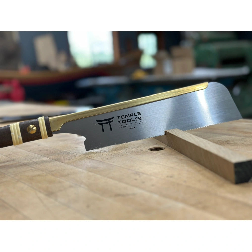 Temple Tool Dozuki Pull Saw | Fine Rip-Cut | 240mm