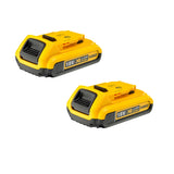 DEWALT 18V XR Brushless Combo Twin Kit  2x2Ah | DCK2060D2T