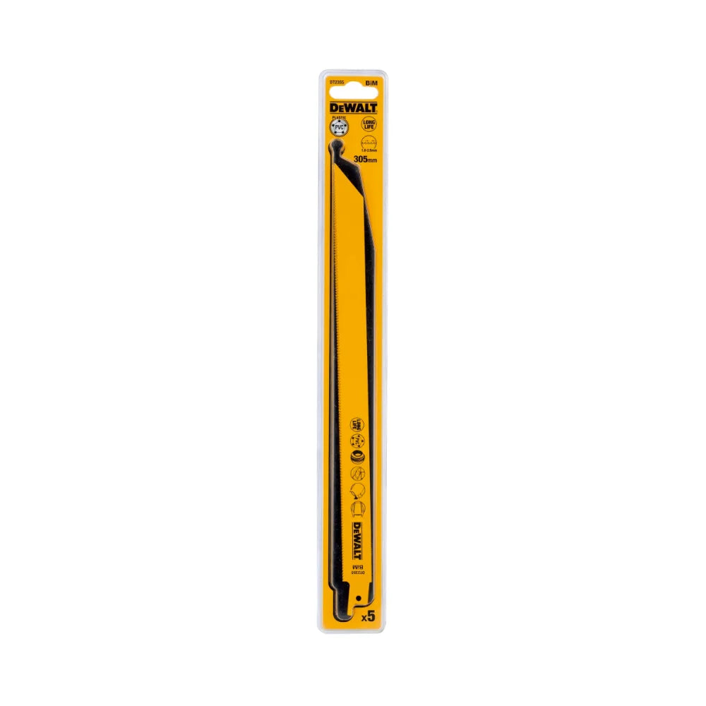 DEWALT Reciprocating Saw Blades 305mm | 5 Pack | DT2355