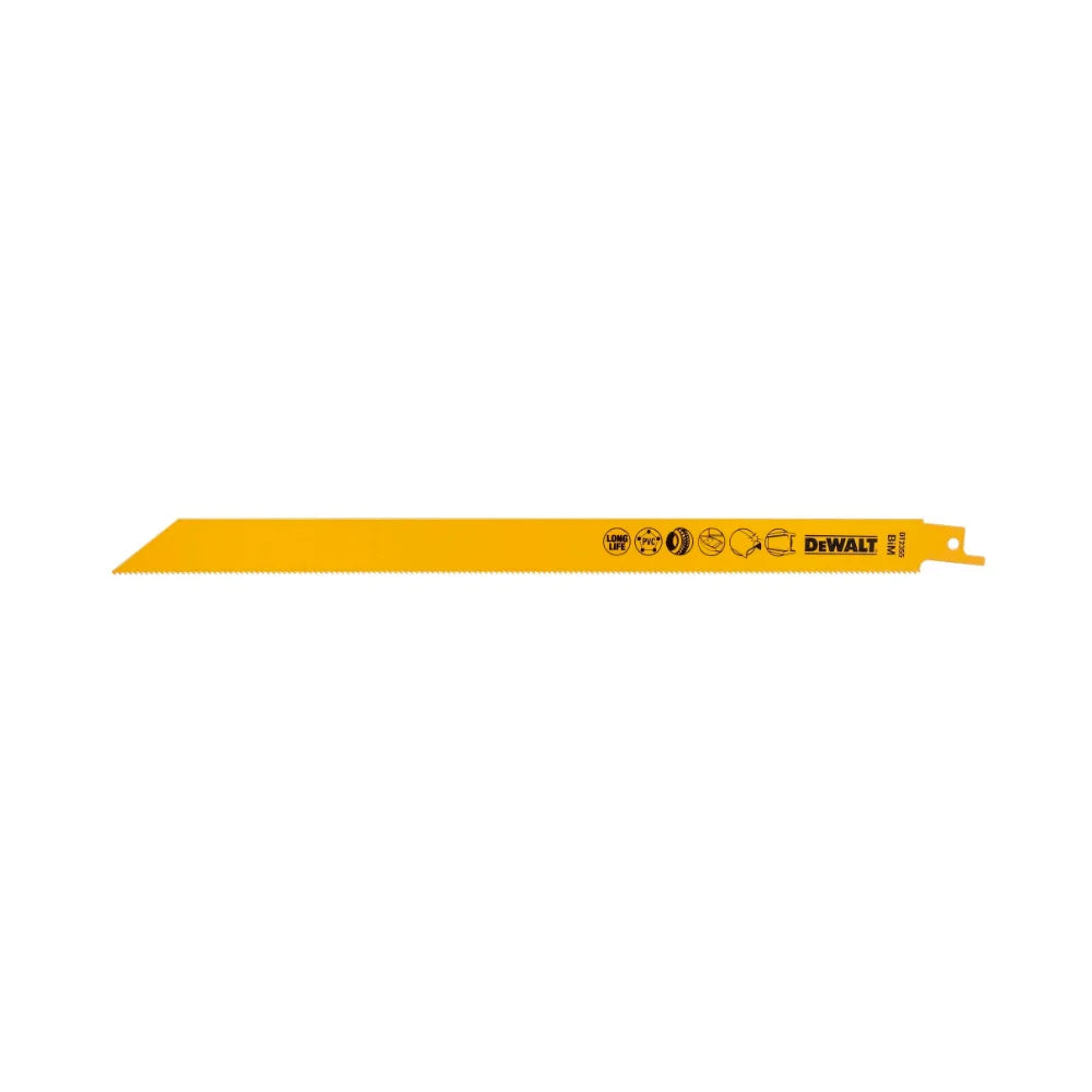 DEWALT Reciprocating Saw Blades 305mm | 5 Pack | DT2355