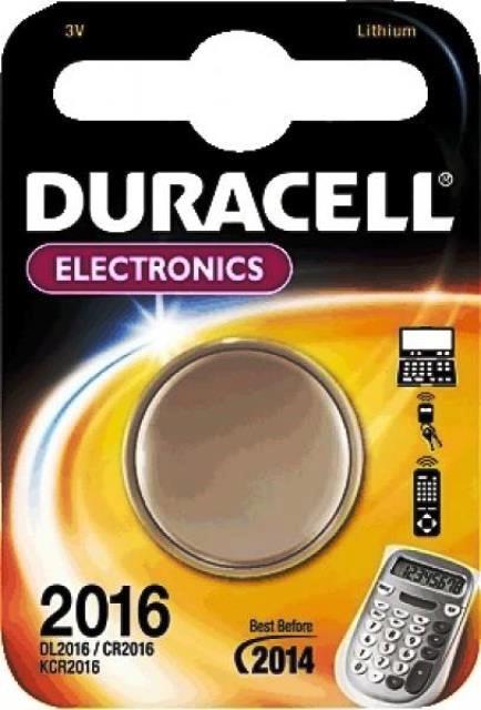DURACELL BATT COIN DL2016 2X10  PER BOX