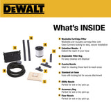 DEWALT Portable 34L Wet Dry Vacuum Cleaner | DXV34PTA