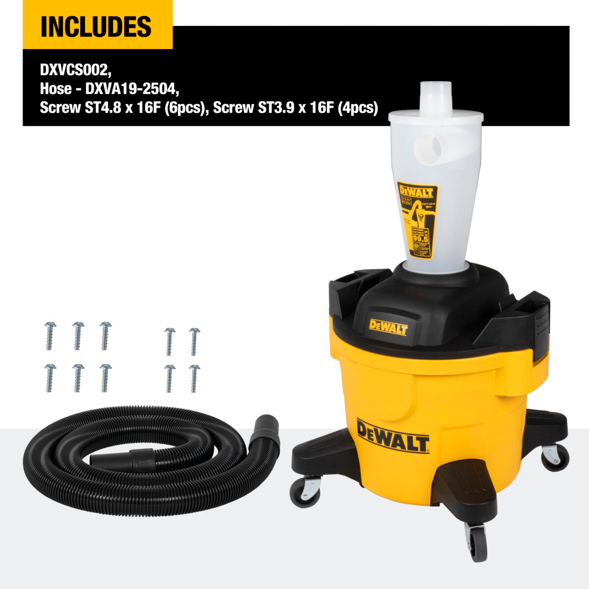 DEWALT Cyclone Dust Collection Separator 23L | DXVCS002
