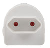 ADAPTOR SINGLE EURO WHITE E/MATE