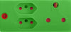 ADAPTOR 1X16A+2X5A GREEN E/MATE
