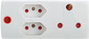 ADAPTOR 1X16A+2X5A WHITE E/MATE