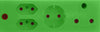 ADAPTOR 1X16A+2X5A+1XSK GREEN