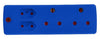 ADAPTOR 2X16A+2X5A BLUE E/MATE