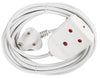 EXTENSION LEAD 16A  5M WHITE E/MATE