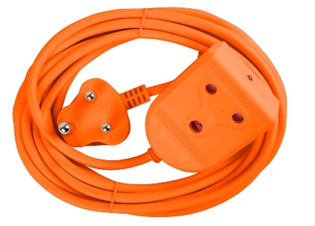 EXTENSION LEAD 16A  5M ORANGE E/MATE