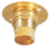ELEC MTS LAMPHOLDER BRASS BATTON L