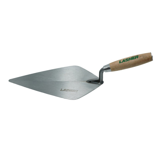 trowel brick 280mm wooden handle_Lasher hand tools