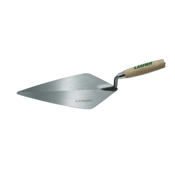 trowel brick 300mm wooden handle_Lasher hand tools