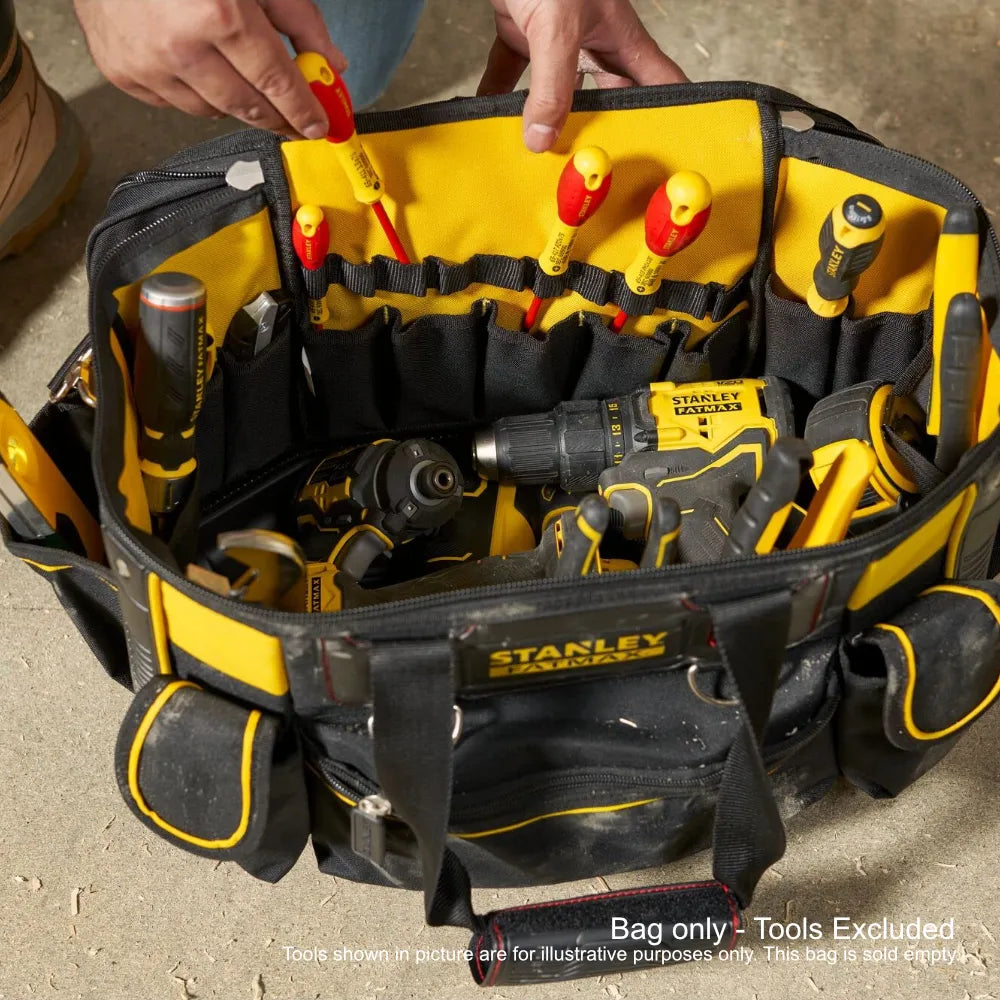 Stanley Fatmax 18-Inch Round Top Rigid Tool Bag | FMST1-70749