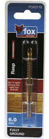 FOX RASP DRILL 6.0 X 90MM HSS
