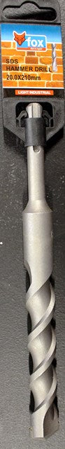 FOX SDS PLUS HAMMER BITS 20.0MM X 200MM