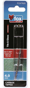 FOX DRILL BIT TILE & GLASS 4.0MM