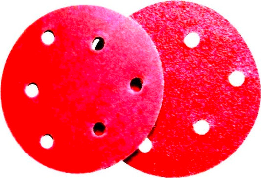 ABR FOX.D/PAC DISC VELCRO 8-H 125 5PC C