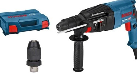 Rotary Hammer 830 W, 2.7 J, Max drill. Diameter concrete: 26mm