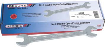 SPANNER GEDORE D.O.E #6 SET 6/ 8M 6-22