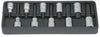 SOCKET GEDORE SET A/KEY 1/2 IN19PA-10