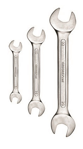 SPANNER GED RED D.O.E SET 6-22MM 8PCE