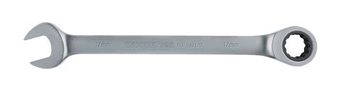 SPANNER GED RED COMB RATCHET 16MM