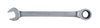 SPANNER GED RED COMB RATCHET 17MM