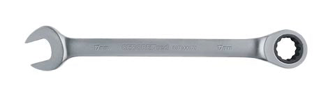 SPANNER GED RED COMB RATCHET 17MM