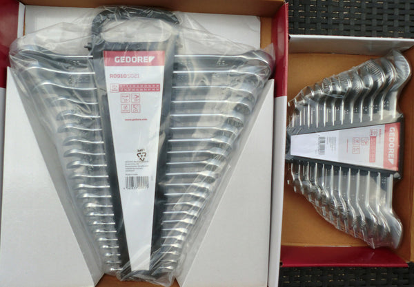 SPANNER GED RED COM SET 21PCE 6-32MM