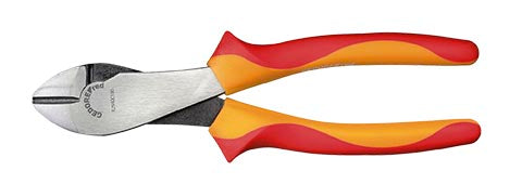 SIDE CUTTER GED RED VDE 180MM 2C-HANDLE