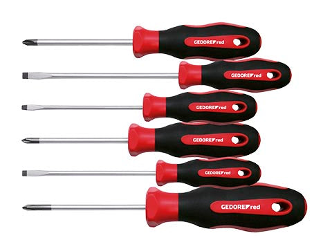 S/DRIVER SET GED RED PH+SL 6PCE 2CHANDLE