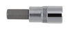 SOCKET GED RED S/DRIVER 1/4