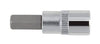SOCKET GED RED S/DRIVER 1/4