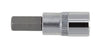 SOCKET GED RED S/DRIVER 1/4