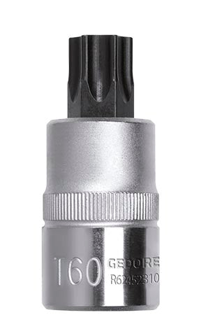 SOCKET GED RED DRIVERBIT1/2"TXT50l.55MM